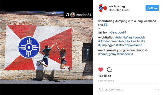 Wichita Flag Instagram